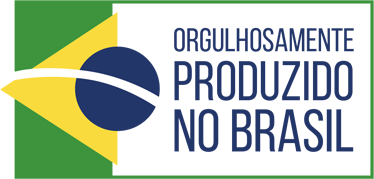 Orgulhosamente produzido no Brasil